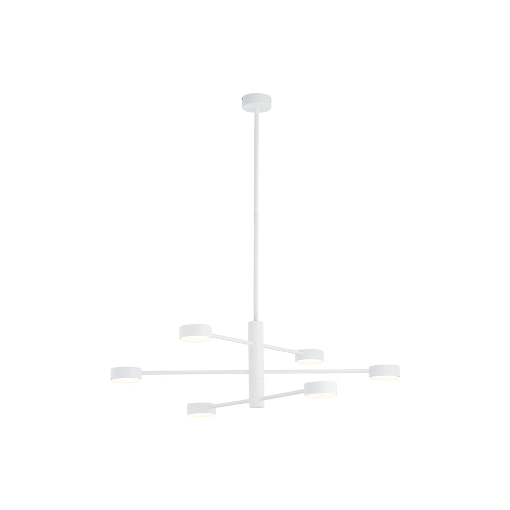 Nowodvorski Lampa wisząca ORBIT 12W only LED 50/60Hz - Stal lakierowana - Biały