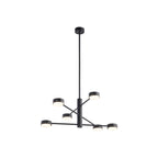 Nowodvorski Lampa wisząca ORBIT 12W only LED 50/60Hz - Stal lakierowana - Czarny II