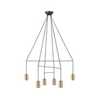 Nowodvorski Lampa wisząca IMBRIA 10W only LED 50/60Hz - Lity mosiądz - Miedziany