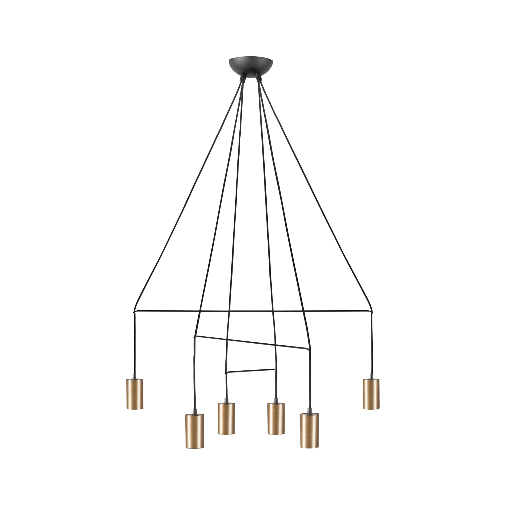 Nowodvorski Lampa wisząca IMBRIA 10W only LED 50/60Hz - Lity mosiądz - Miedziany