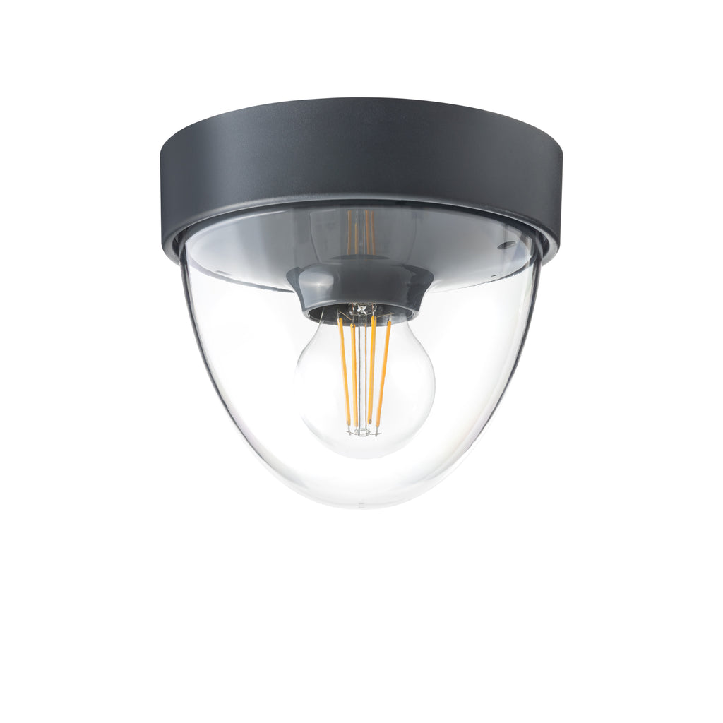 Nowodvorski Plafon NOOK 10W only LED 50/60Hz IP44 - Tworzywo sztuczne ABS - Grafitowy