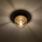 Nowodvorski Plafon NOOK SENSOR 10W only LED 50/60Hz IP44 - Tworzywo sztuczne ABS - Złoty