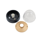 Nowodvorski Plafon NOOK 10W only LED 50/60Hz IP44 - Tworzywo sztuczne ABS - Złoty I