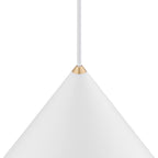 Nowodvorski Lampa wisząca ZENITH S 20W only LED 50/60Hz - Stal lakierowana - Biały