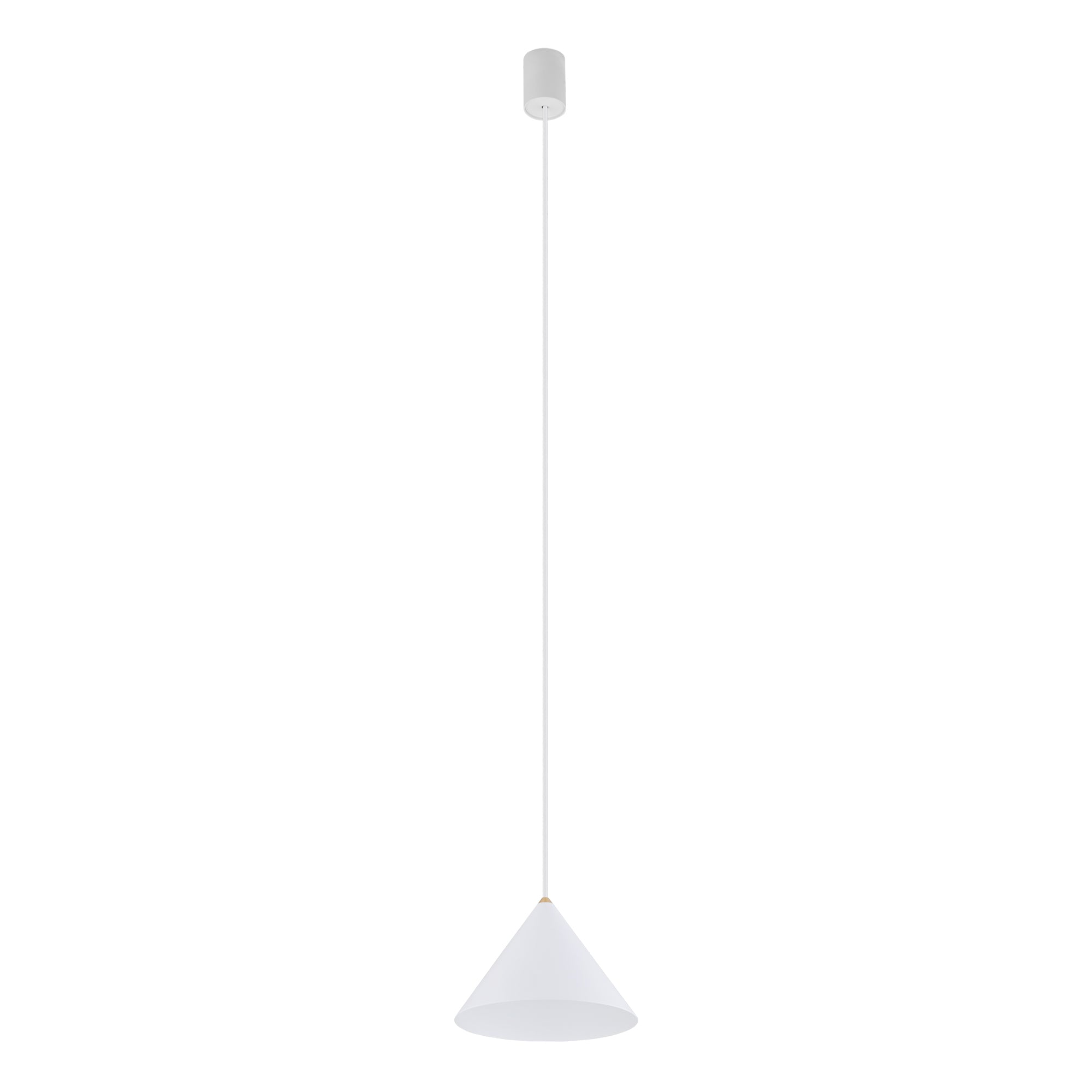 Nowodvorski Lampa wisząca ZENITH S 20W only LED 50/60Hz - Stal lakierowana - Biały