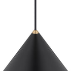 Nowodvorski Lampa wisząca ZENITH M 20W only LED 50/60Hz - Stal lakierowana - Czarny