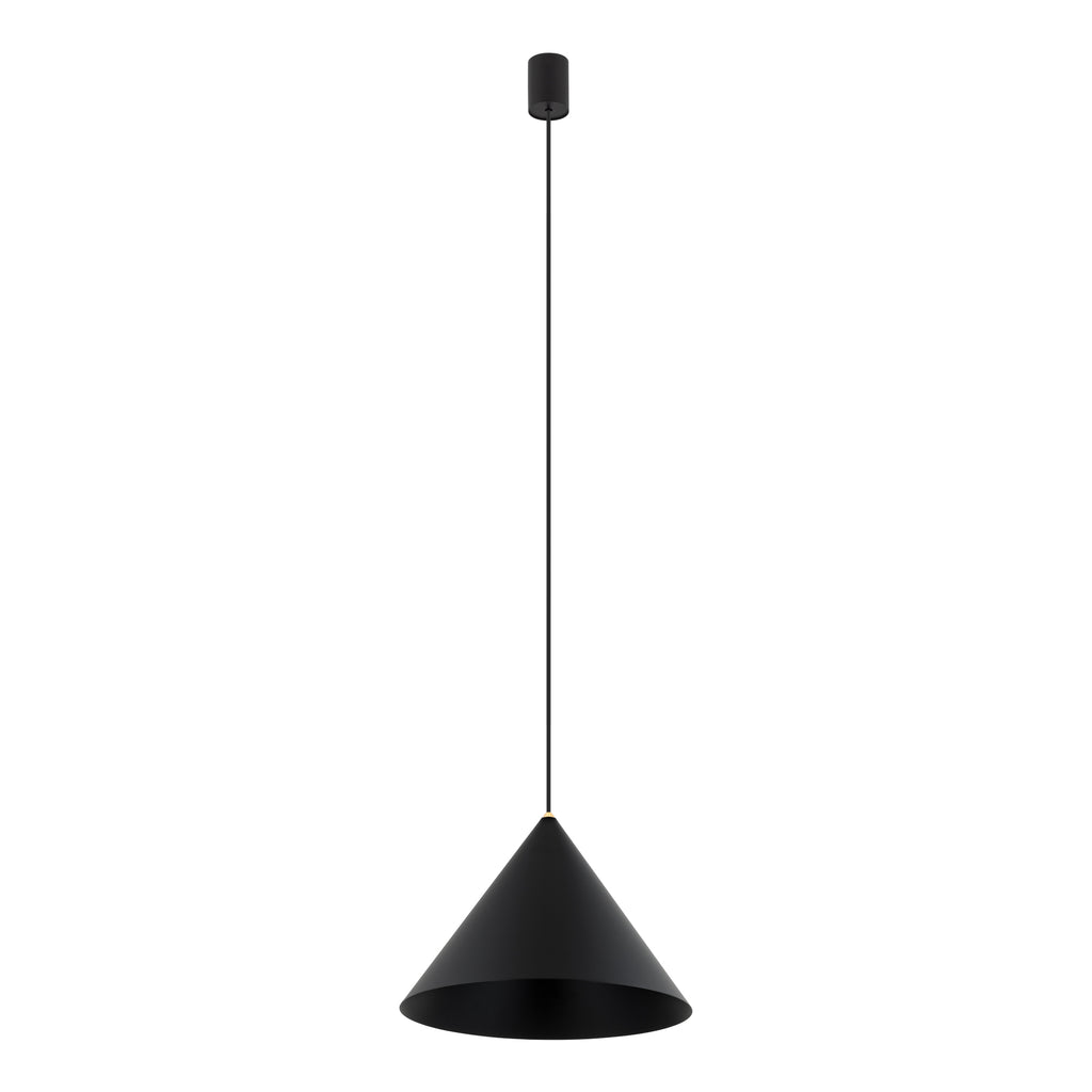 Nowodvorski Lampa wisząca ZENITH M 20W only LED 50/60Hz - Stal lakierowana - Czarny