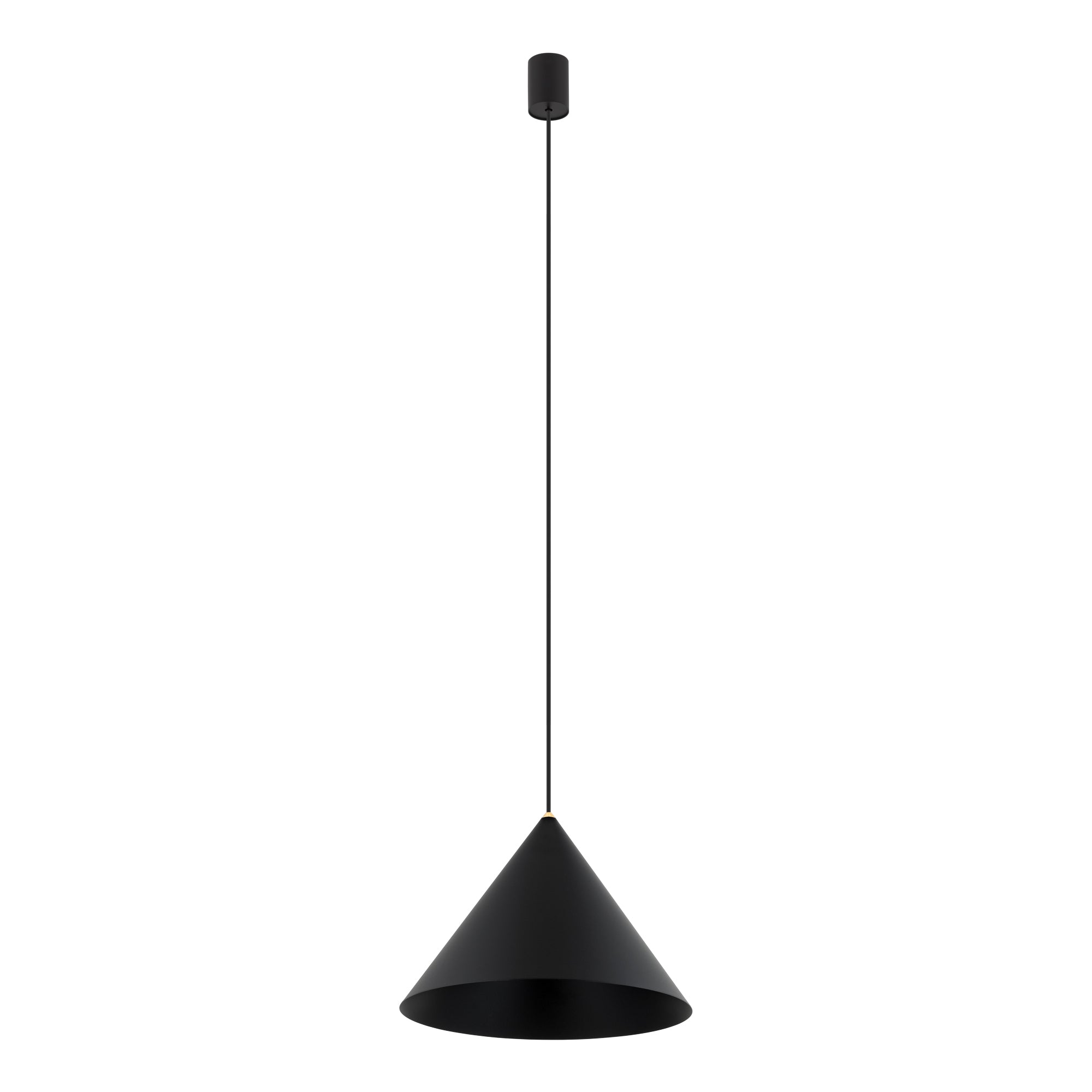 Nowodvorski Lampa wisząca ZENITH M 20W only LED 50/60Hz - Stal lakierowana - Czarny