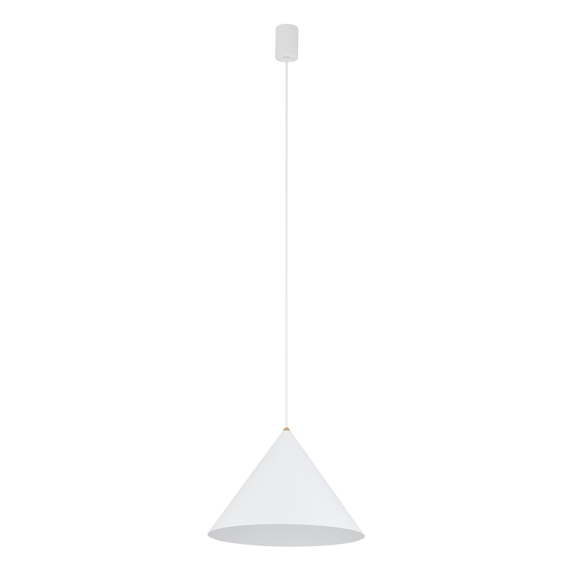 Nowodvorski Lampa wisząca ZENITH M 20W only LED 50/60Hz - Stal lakierowana - Biały