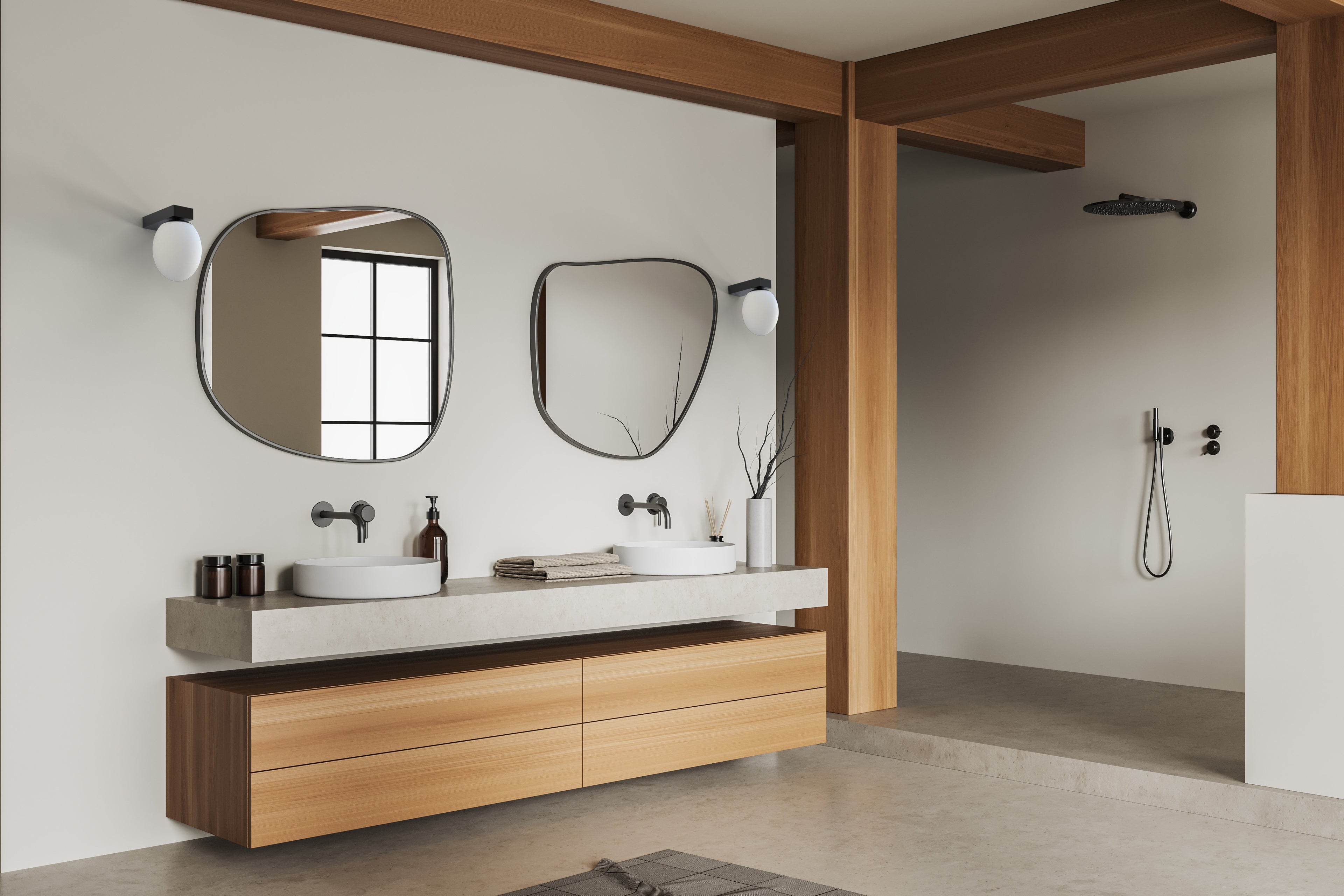 Nowodvorski Kinkiet ICE EGG C 10W only LED 50/60Hz - Aluminium lakierowane - Czarny