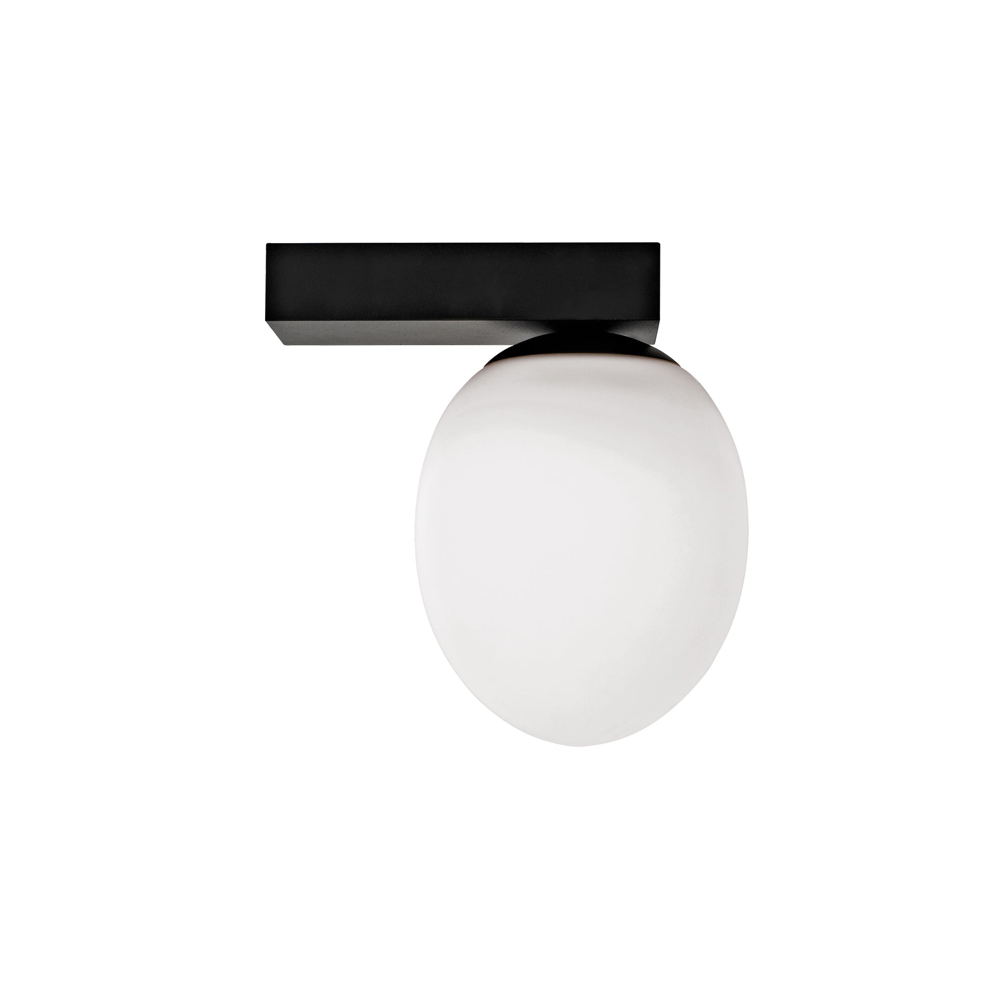 Nowodvorski Kinkiet ICE EGG C 10W only LED 50/60Hz - Aluminium lakierowane - Czarny