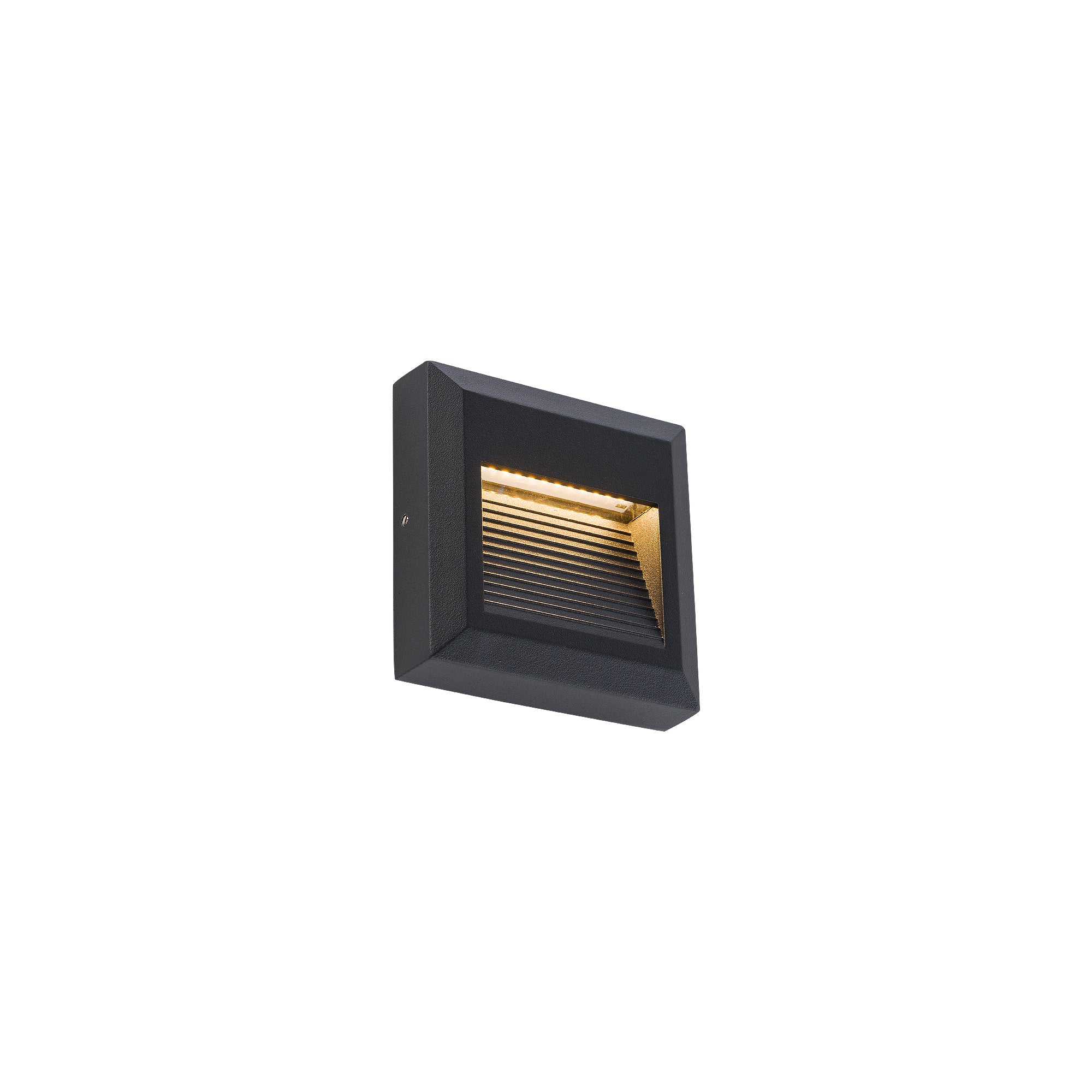 Nowodvorski Lampa ścienna natynkowa SIDEWALK SQUARE LED 3W 50/60Hz IP54 - Aluminium lakierowane - Czarny