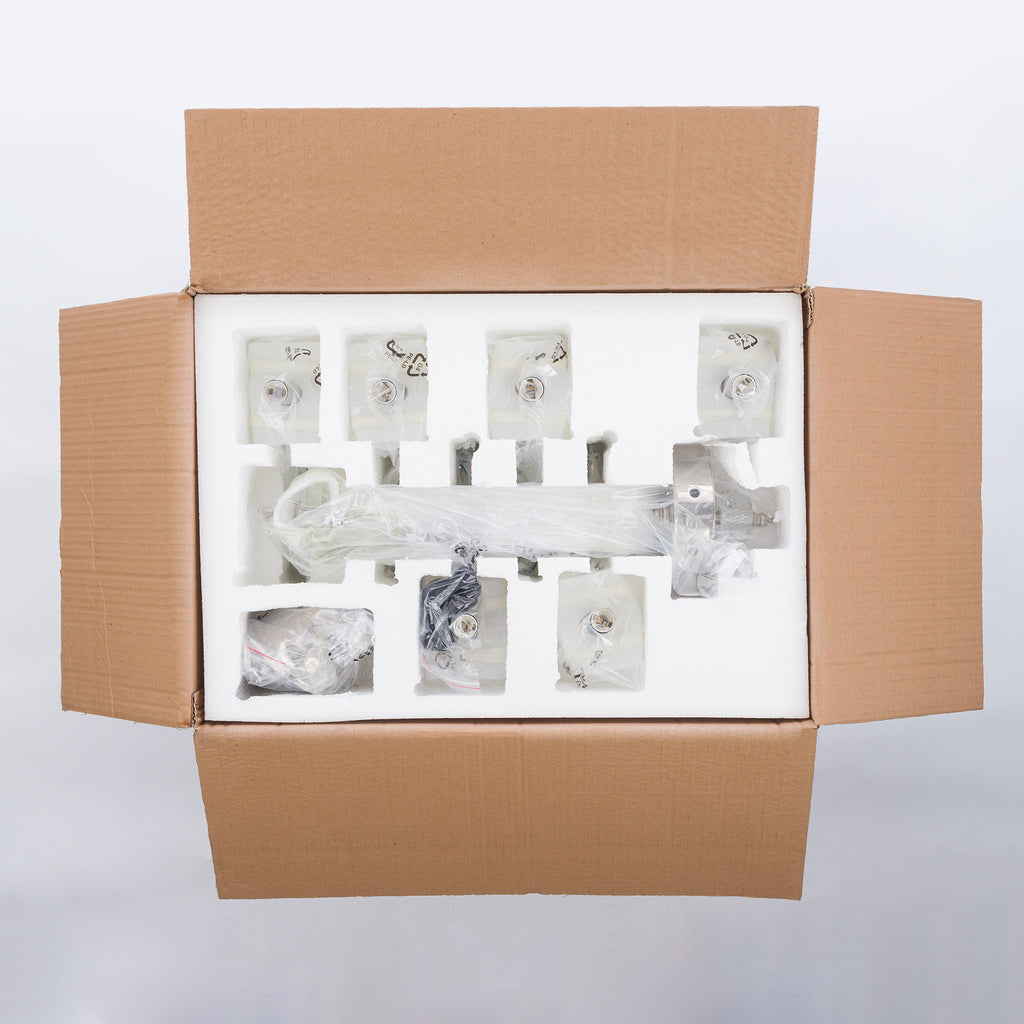 Nowodvorski Żyrandol HAMPTON 10W only LED 50/60Hz - Stal chromowana - Chrom