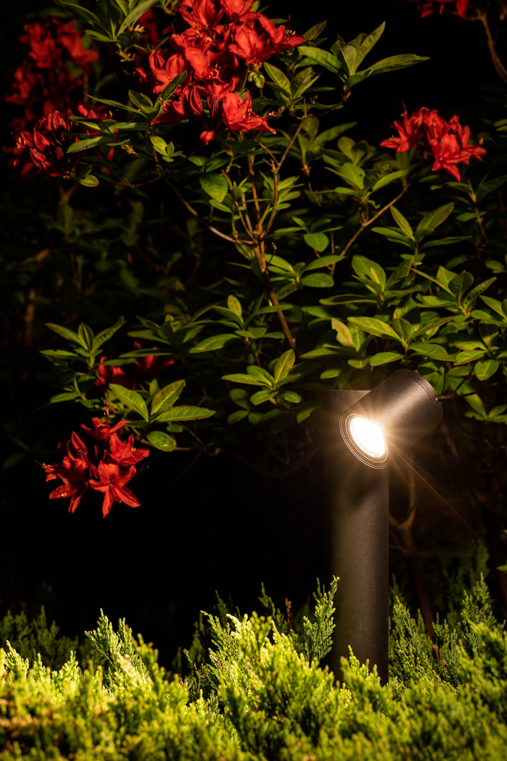 Nowodvorski Lampa stojąca TUBINGS 10W only LED 50/60Hz IP54 - Aluminium lakierowane - Czarny