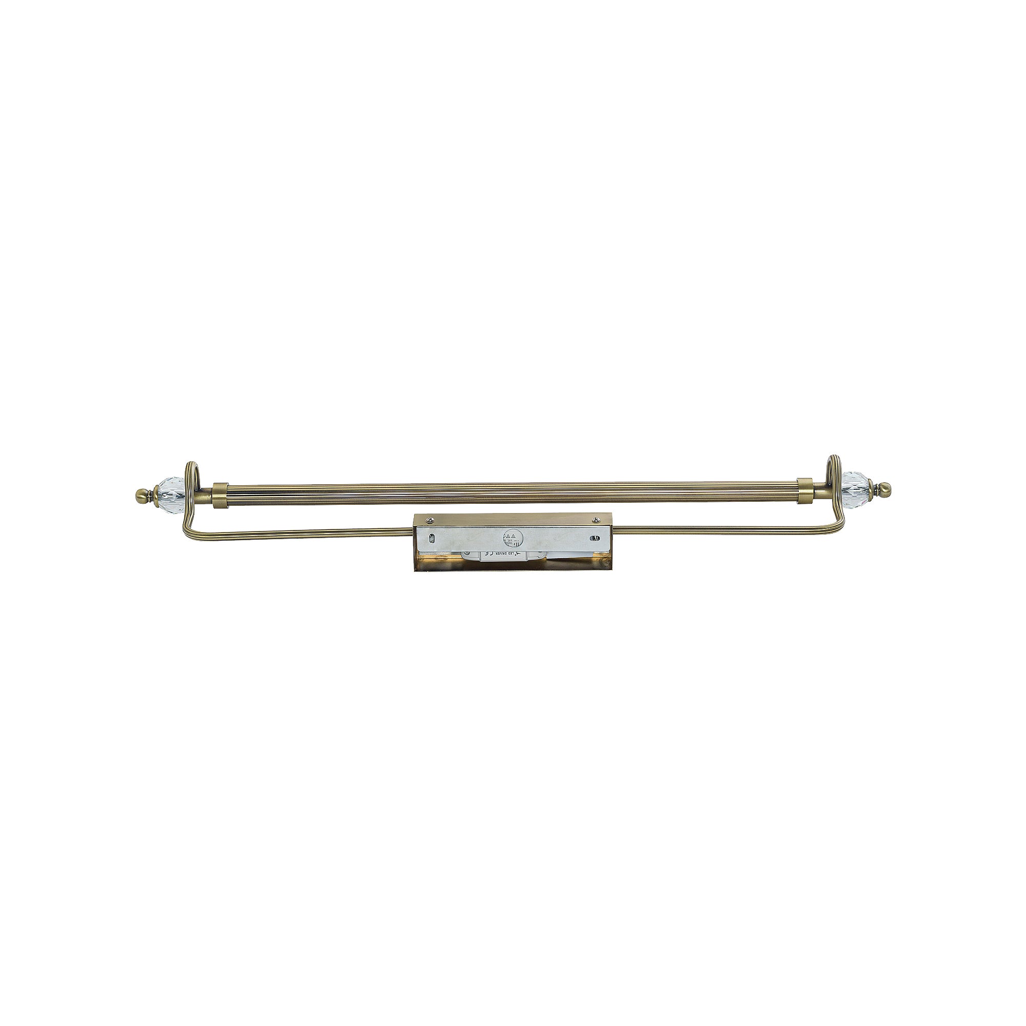 Nowodvorski Kinkiet REMBRANT LED L 13W 50/60Hz - Stal mosiądzowana - Antyczny mosiądz