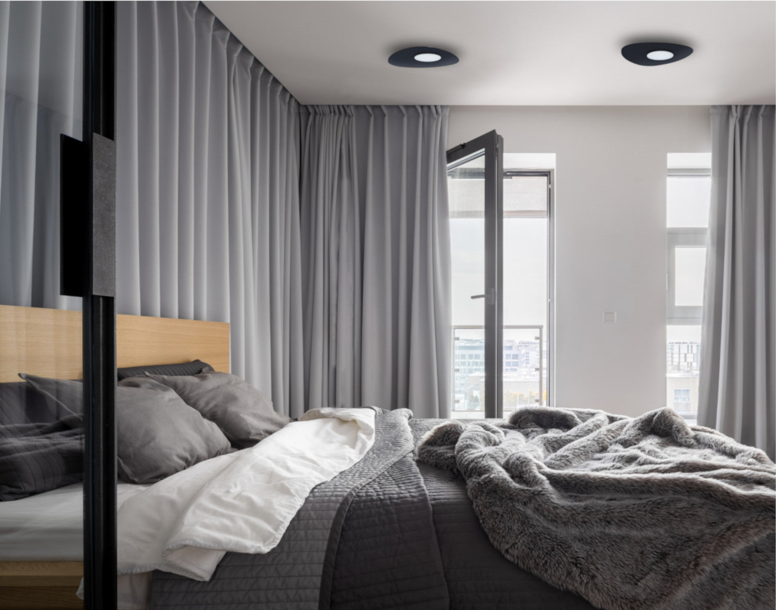 Nowodvorski Plafon ORGANIC 3x12W 50/60Hz - Stal lakierowana - Czarny