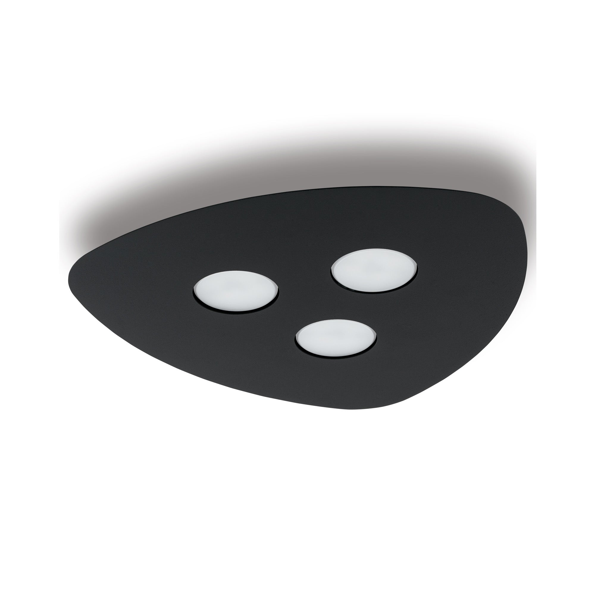 Nowodvorski Plafon ORGANIC 3x12W 50/60Hz - Stal lakierowana - Czarny