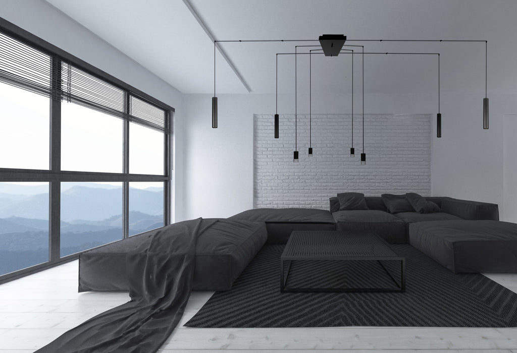 Nowodvorski Klosz / Oprawa CAMELEON EYE L - Stal lakierowana - Czarny