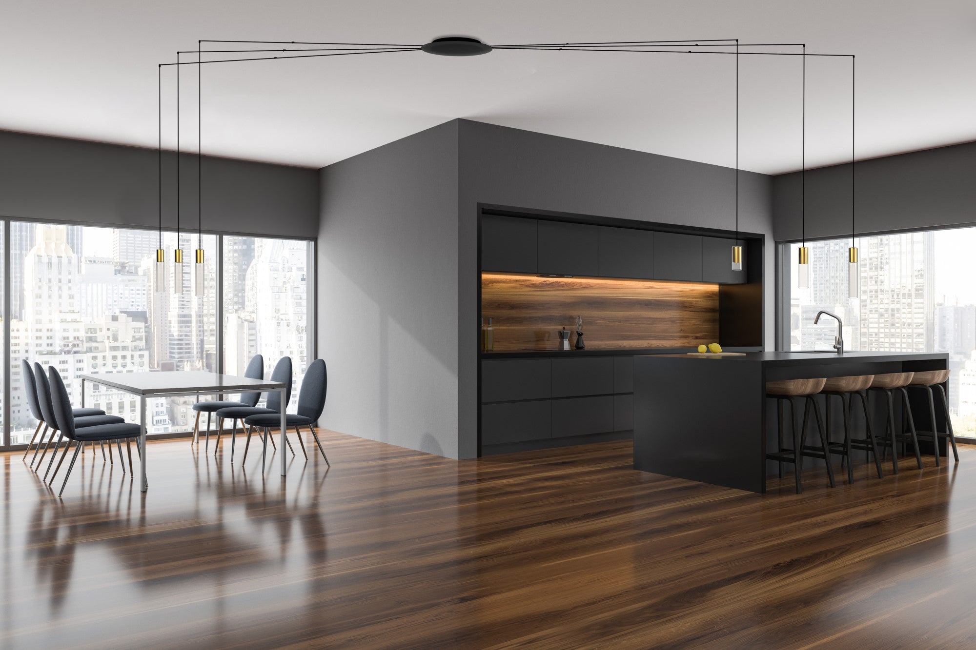 Nowodvorski Puszka CAMELEON CANOPY A 25W only LED 50/60Hz - Stal lakierowana - Czarny