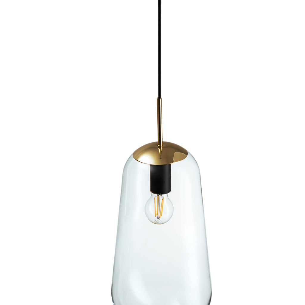 Nowodvorski Lampa wisząca PEAR L 25W only LED 50/60Hz - Szkło - Transparentny II
