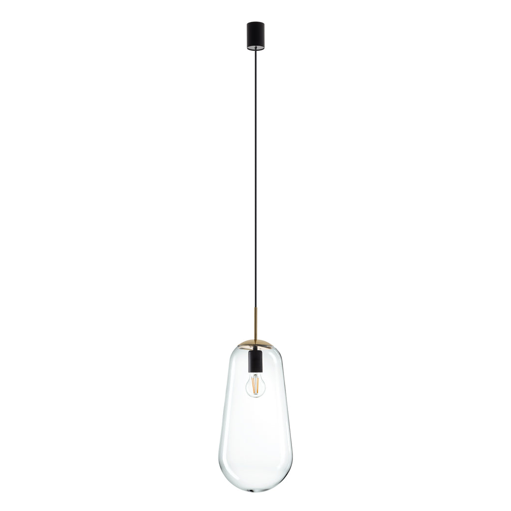 Nowodvorski Lampa wisząca PEAR L 25W only LED 50/60Hz - Szkło - Transparentny