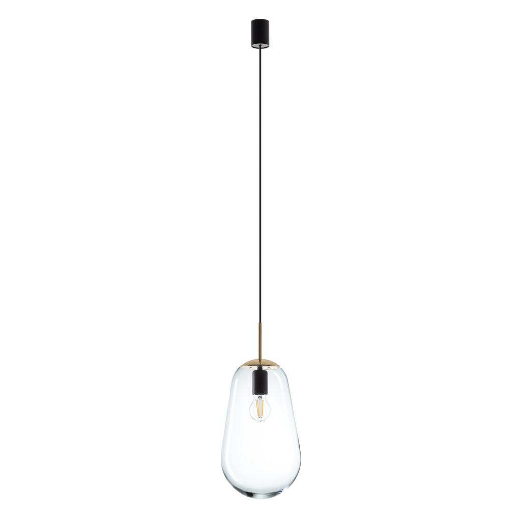 Nowodvorski Lampa wisząca PEAR M 25W only LED 50/60Hz - Szkło - Transparentny