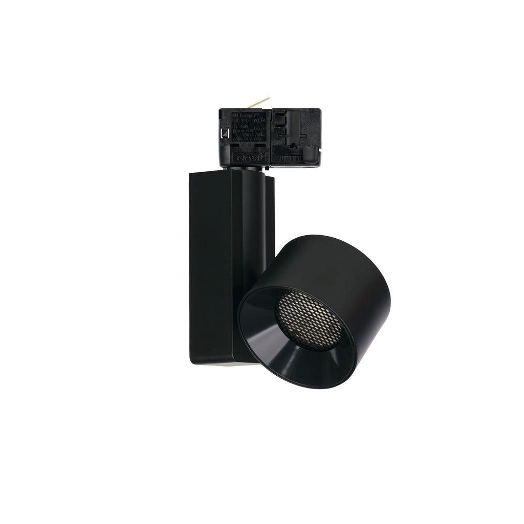 Nowodvorski System szynowy CTLS NEA LED 20W 3-obwodowy CTLS Lampa 20W - Aluminium/Znal - Czarny