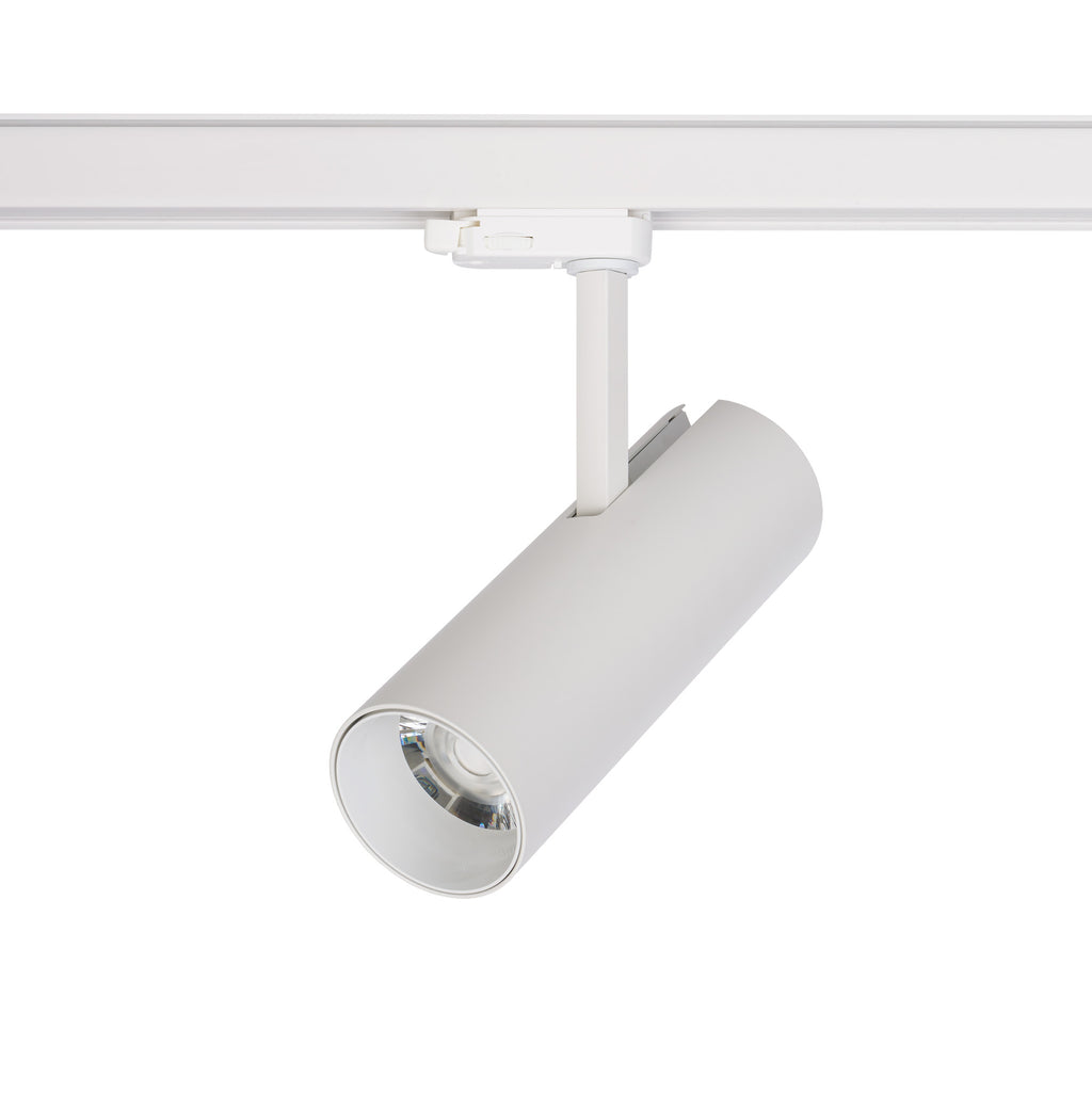 Nowodvorski System szynowy CTLS MILO LED 25W 3-obwodowy CTLS Lampa 25W - Aluminium/Znal - Biały