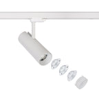 Nowodvorski System szynowy CTLS MILO LED 25W 3-obwodowy CTLS Lampa 25W - Aluminium/Znal - Biały II