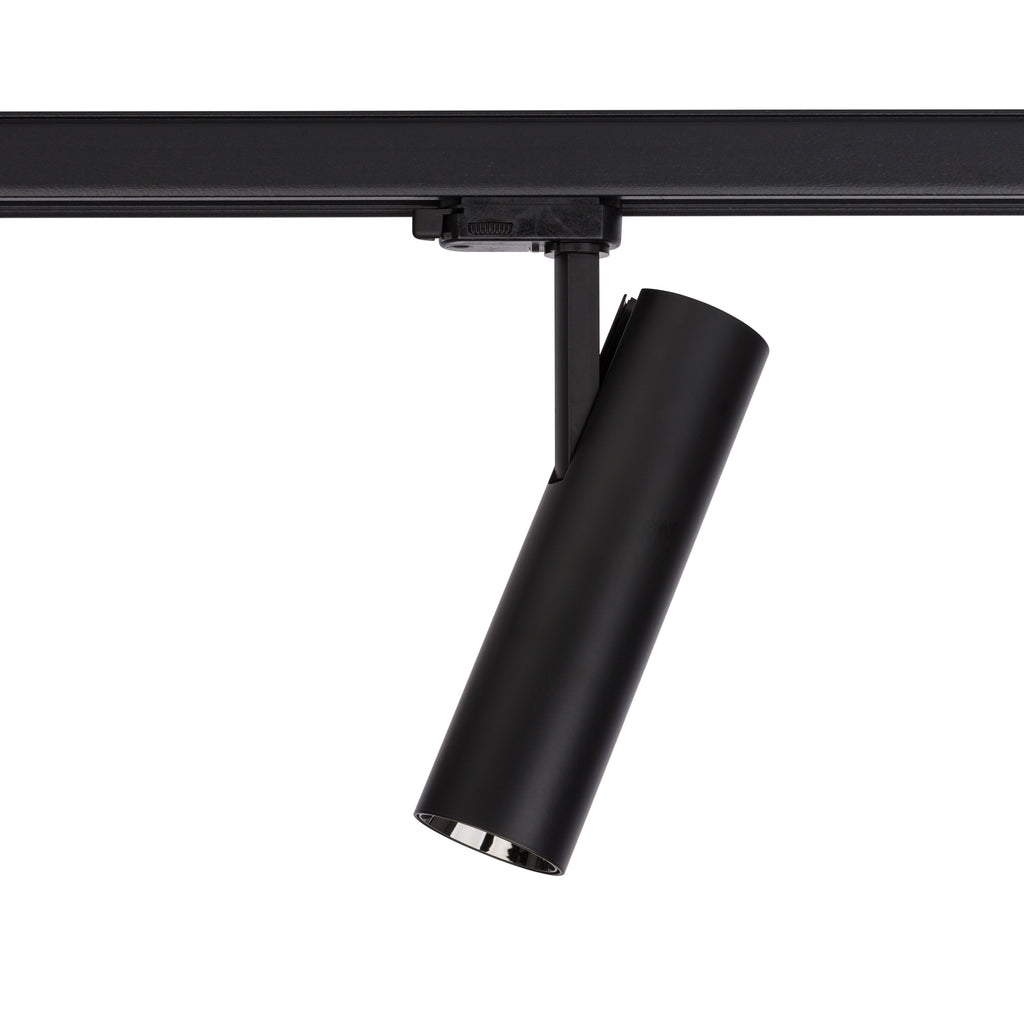 Nowodvorski System szynowy CTLS MILO LED 15W 3-obwodowy CTLS Lampa 15W - Aluminium/Znal - Czarny I