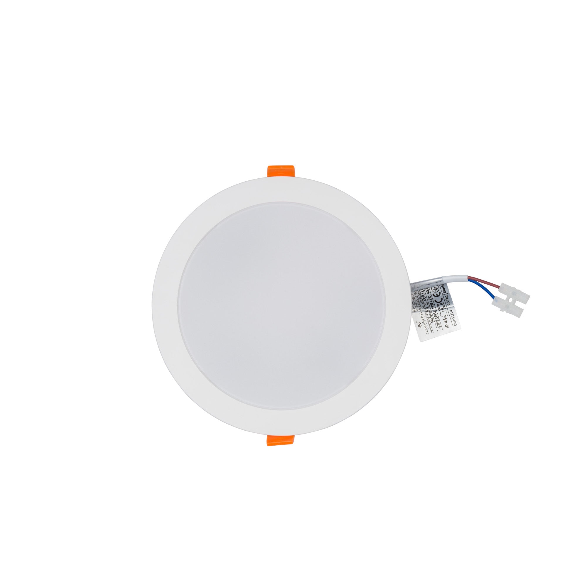 Nowodvorski Lampa downlights podtynkowa CL KOS LED 16W 16W 50/60Hz - Tworzywo sztuczne - Biały II