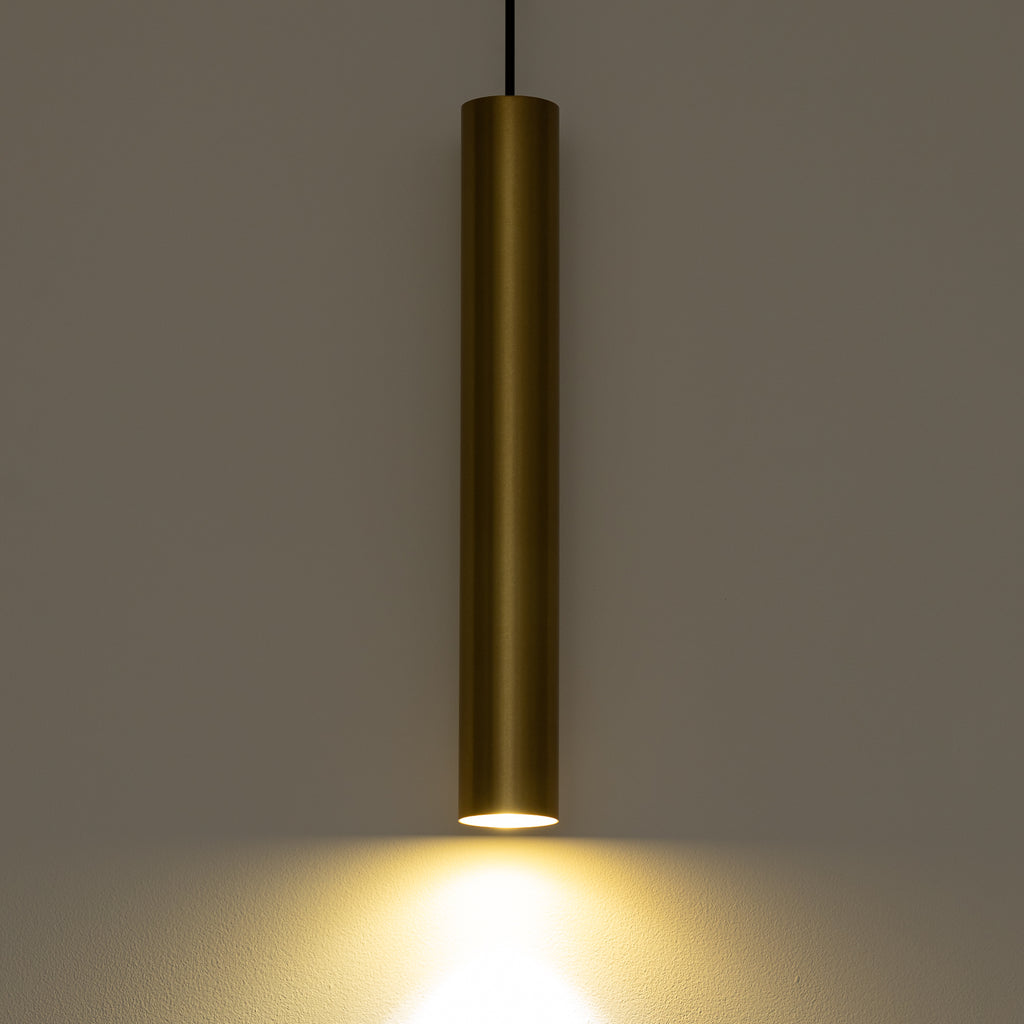 Nowodvorski Lampa wisząca EYE L 10W only LED 50/60Hz - Lity mosiądz - Miedziany