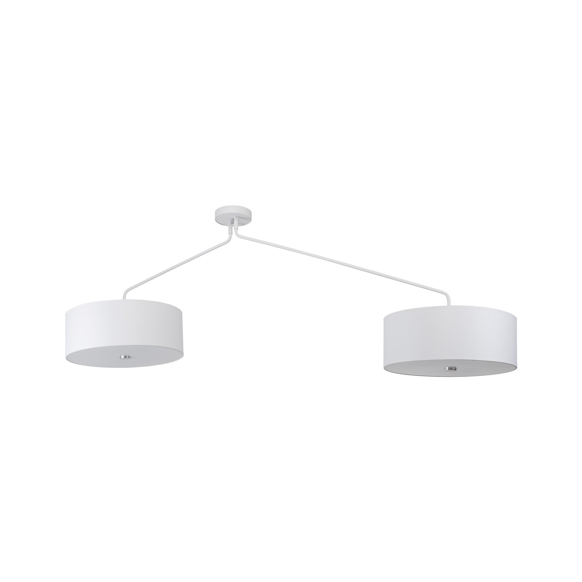 Nowodvorski Lampa przysufitowa HAWK 6x60W 50/60Hz - Tkanina - Biały