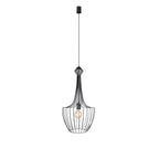 Nowodvorski Lampa wisząca LUKSOR S 25W only LED 50/60Hz - Stal lakierowana - Czarny