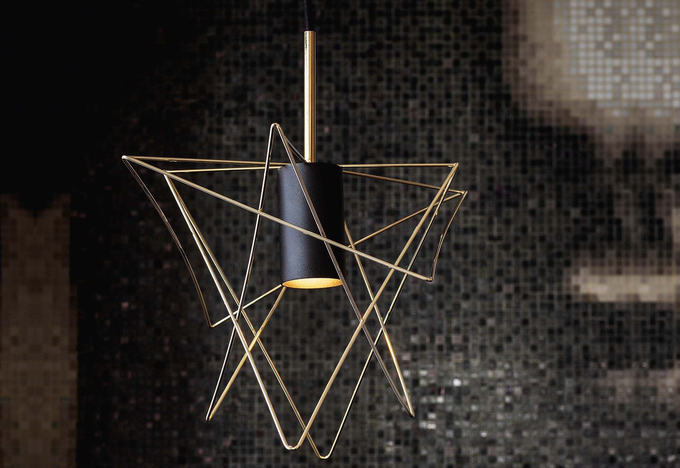 Nowodvorski Lampa wisząca GSTAR 1x10W only LED 50/60Hz - Stal mosiądzowana - Miedziany