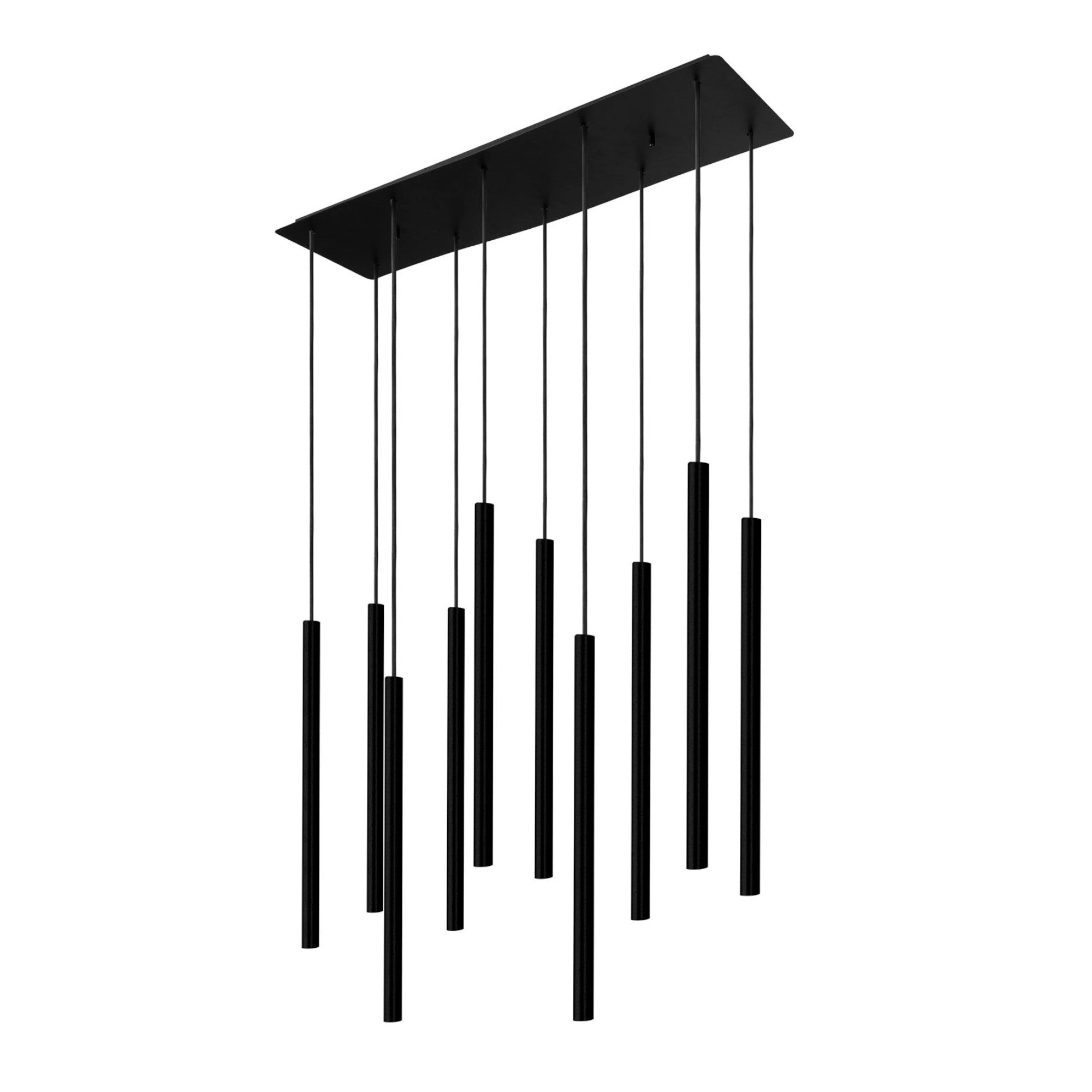 Nowodvorski Lampa wisząca LASER 490 10x10W only LED 50/60Hz - Stal lakierowana - Czarny