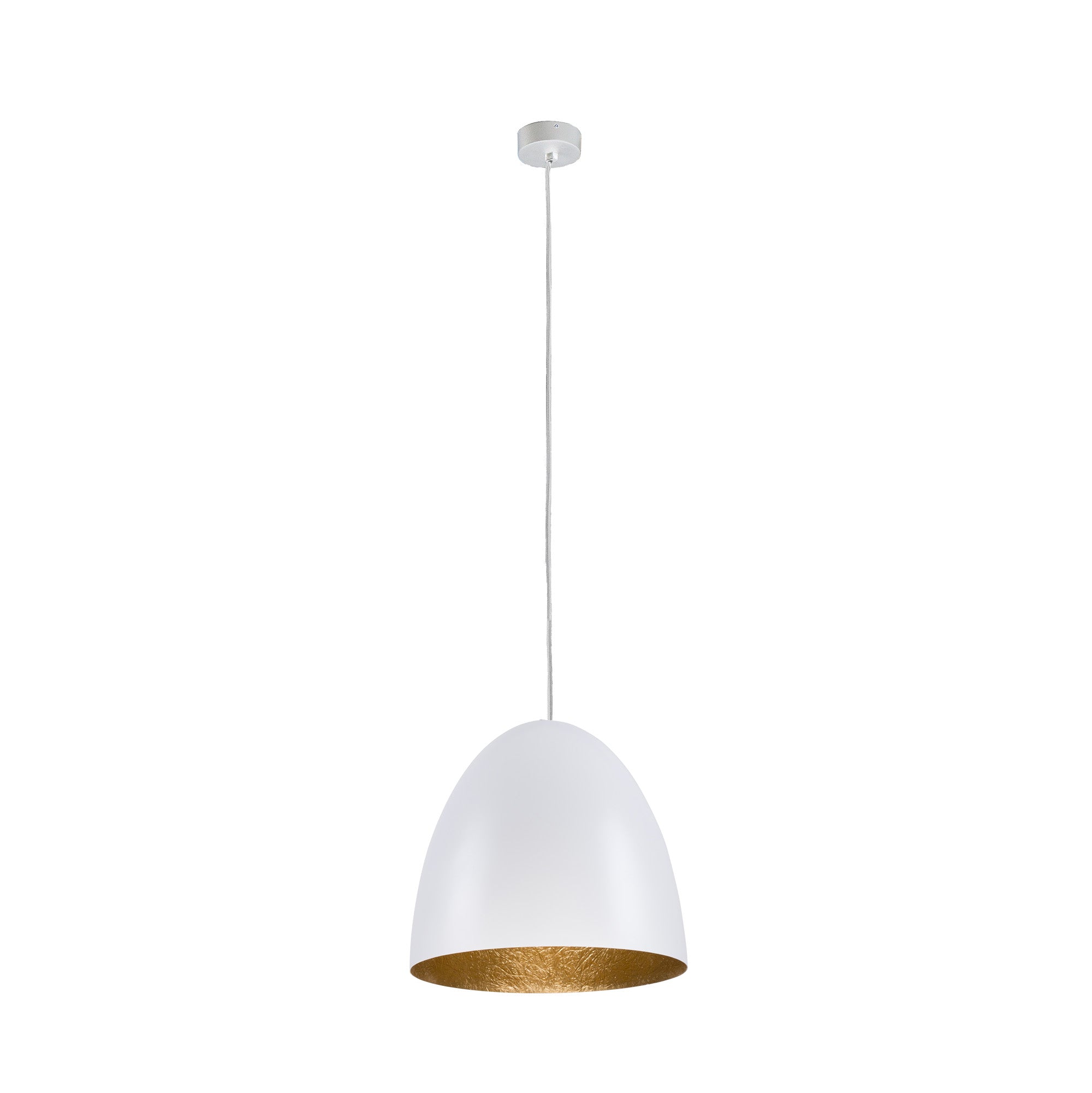 Nowodvorski Lampa wisząca EGG M 25W only LED 50/60Hz - Kompozyt - Biały