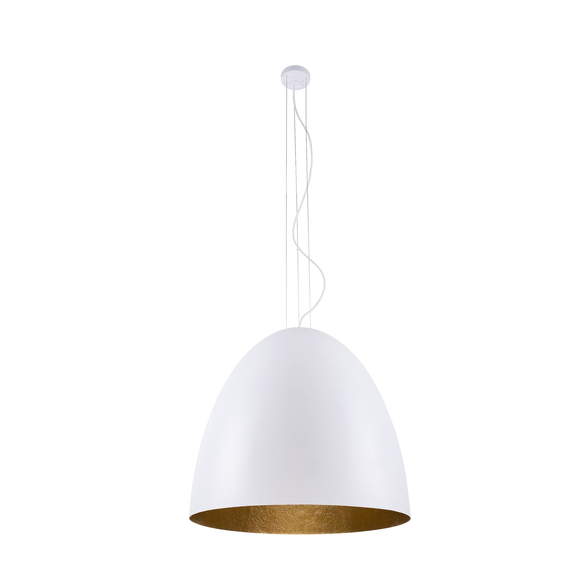 Nowodvorski Lampa wisząca EGG L 25W only LED 50/60Hz - Kompozyt - Biały