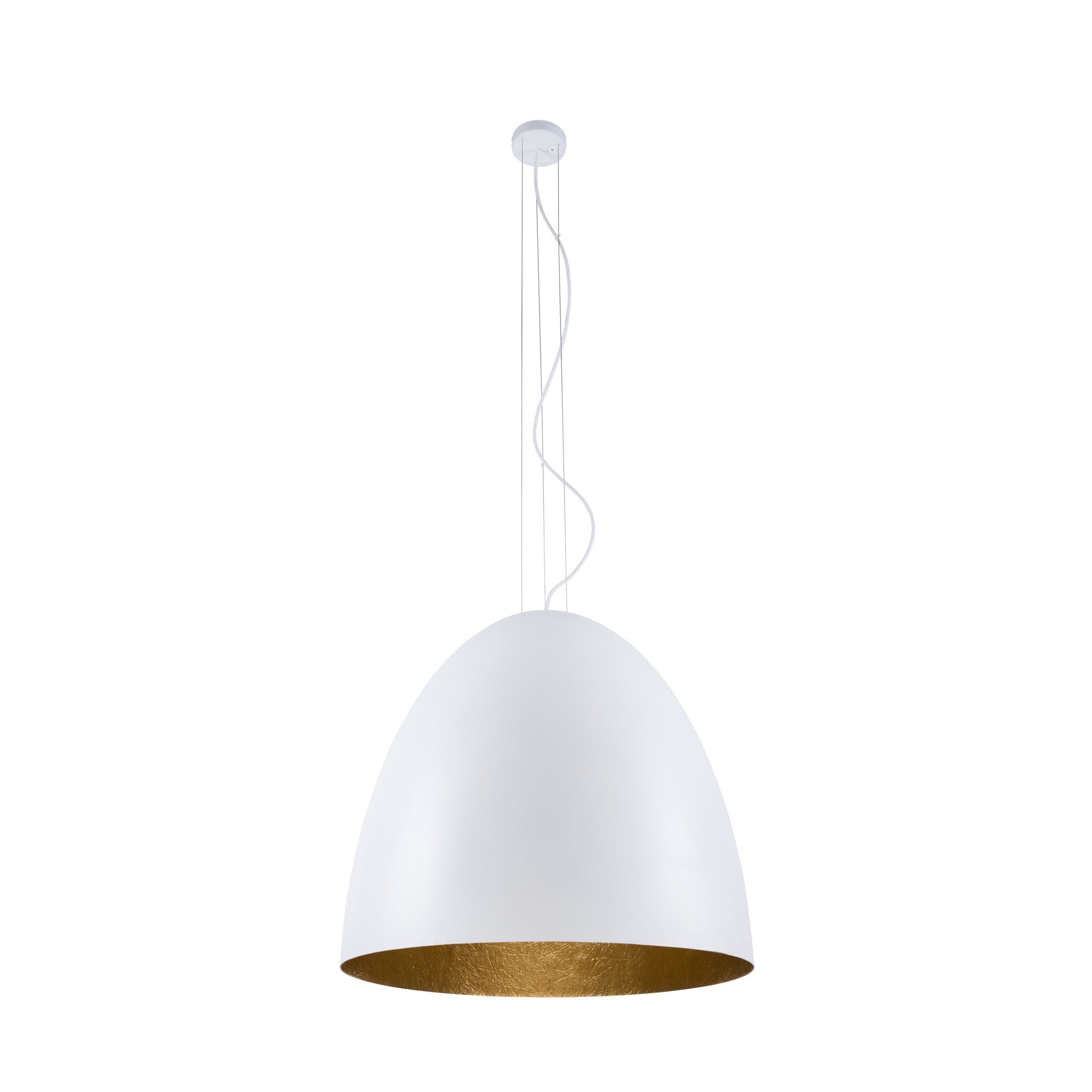 Nowodvorski Lampa wisząca EGG XL 25W only LED 50/60Hz - Kompozyt - Biały