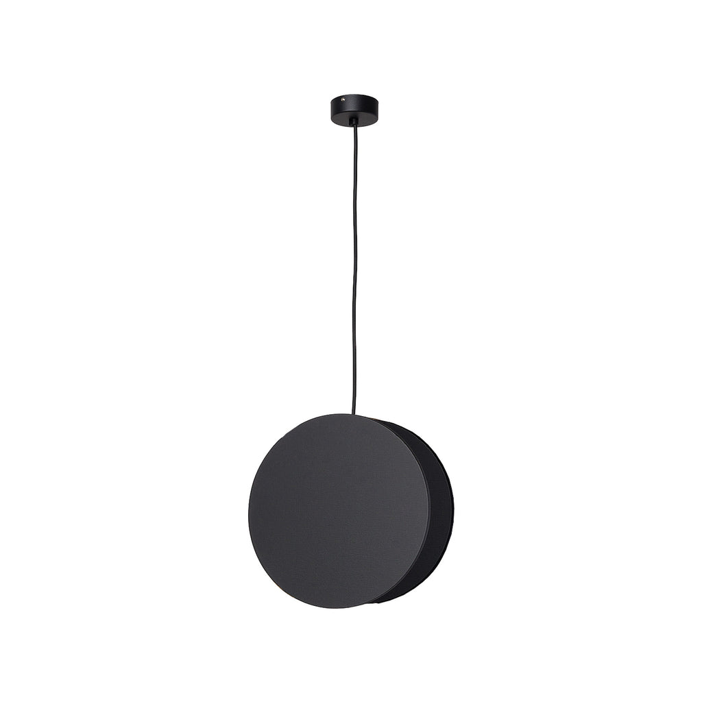 Nowodvorski Lampa wisząca WHEEL 10W only LED 50/60Hz - Sklejka - Czarny