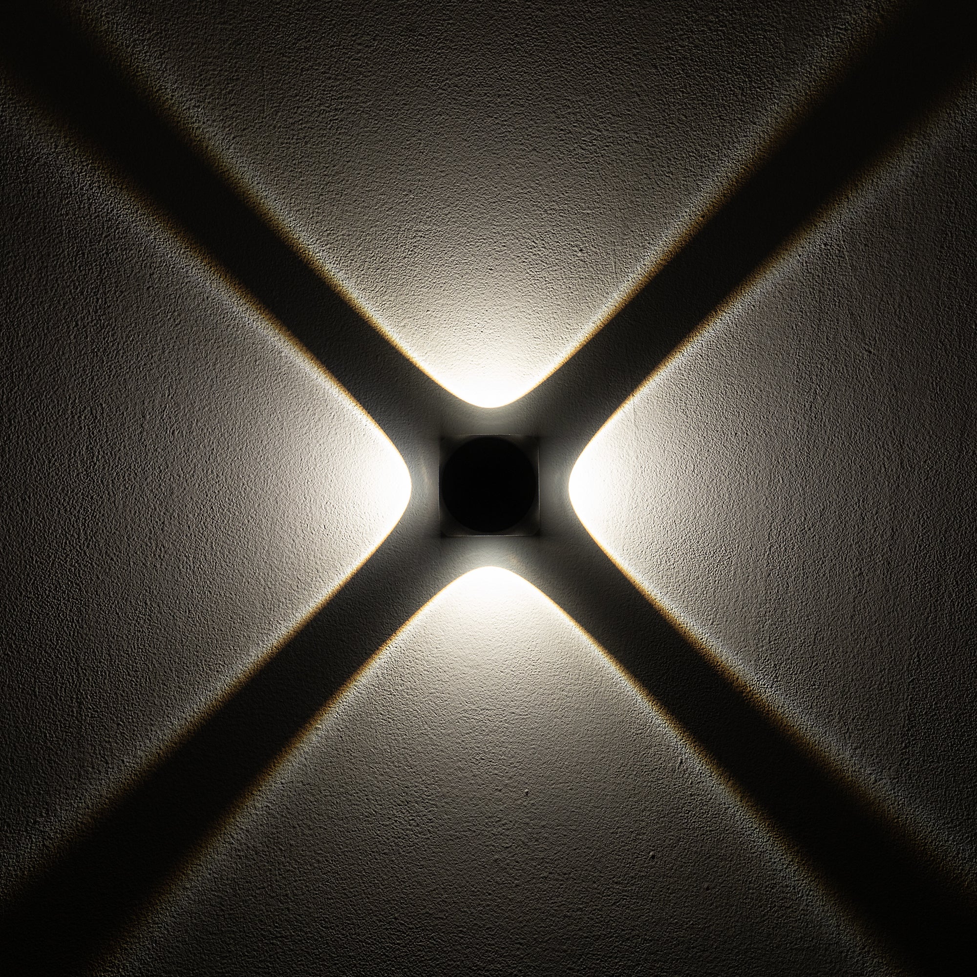 Nowodvorski Lampa downlights natynkowa PATRAS LED 4x1W 50/60Hz IP54 - Aluminium lakierowane - Czarny