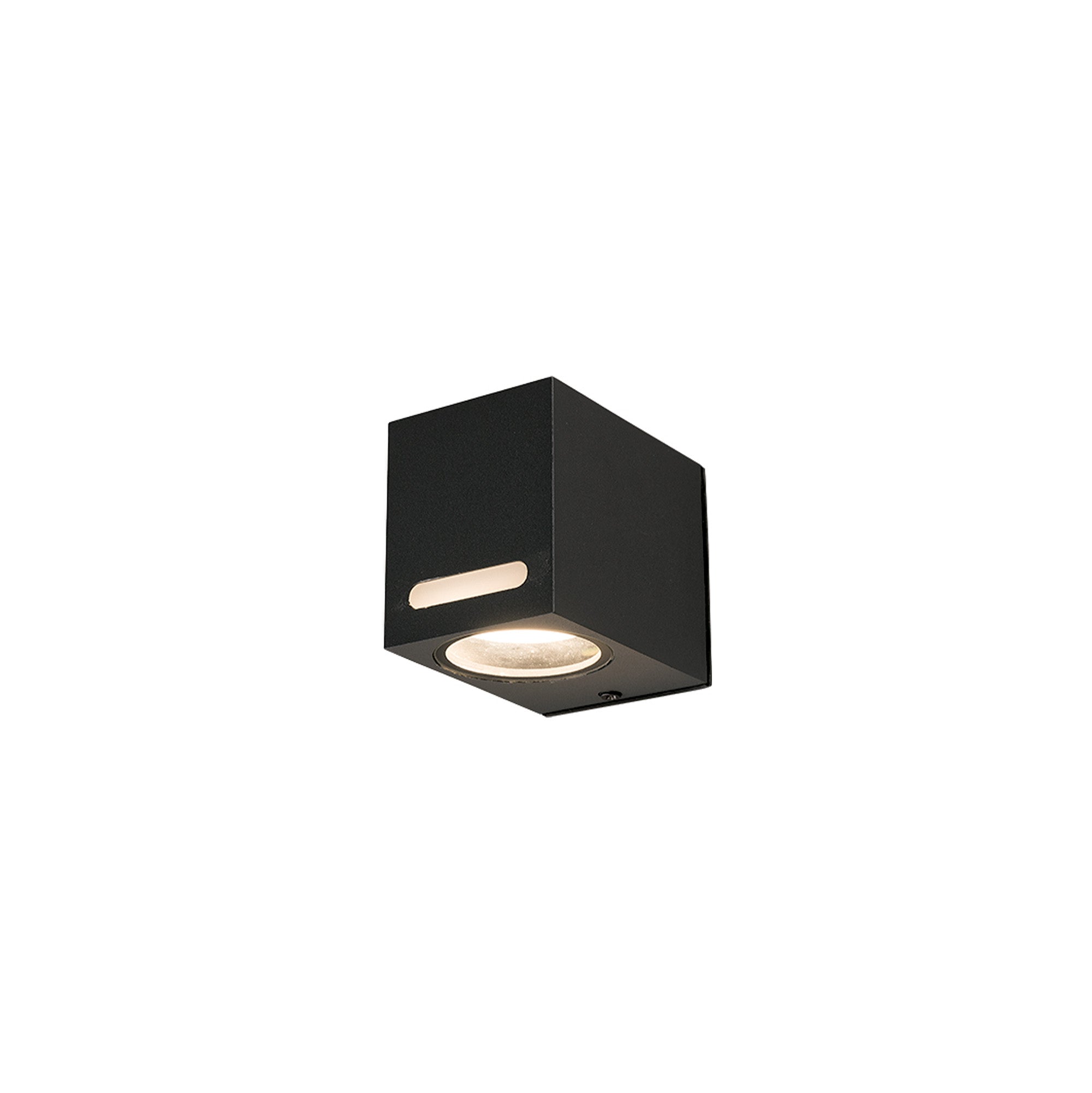 Nowodvorski Lampa ścienna natynkowa ASSOS 10W only LED 50/60Hz IP54 - Aluminium lakierowane - Czarny