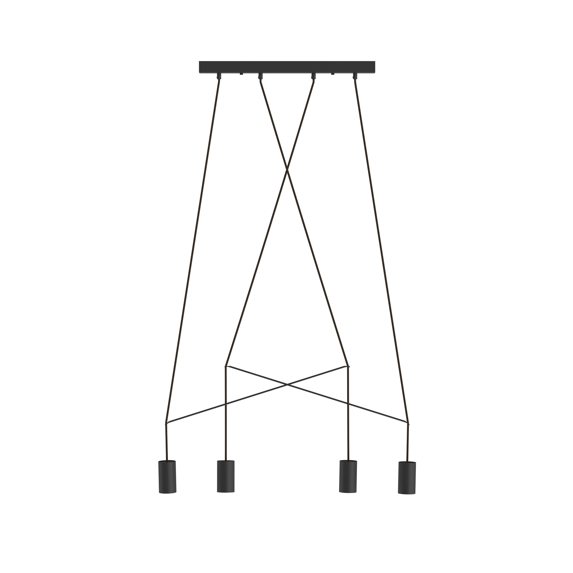 Nowodvorski Lampa wisząca IMBRIA 10W only LED 50/60Hz - Stal lakierowana - Czarny
