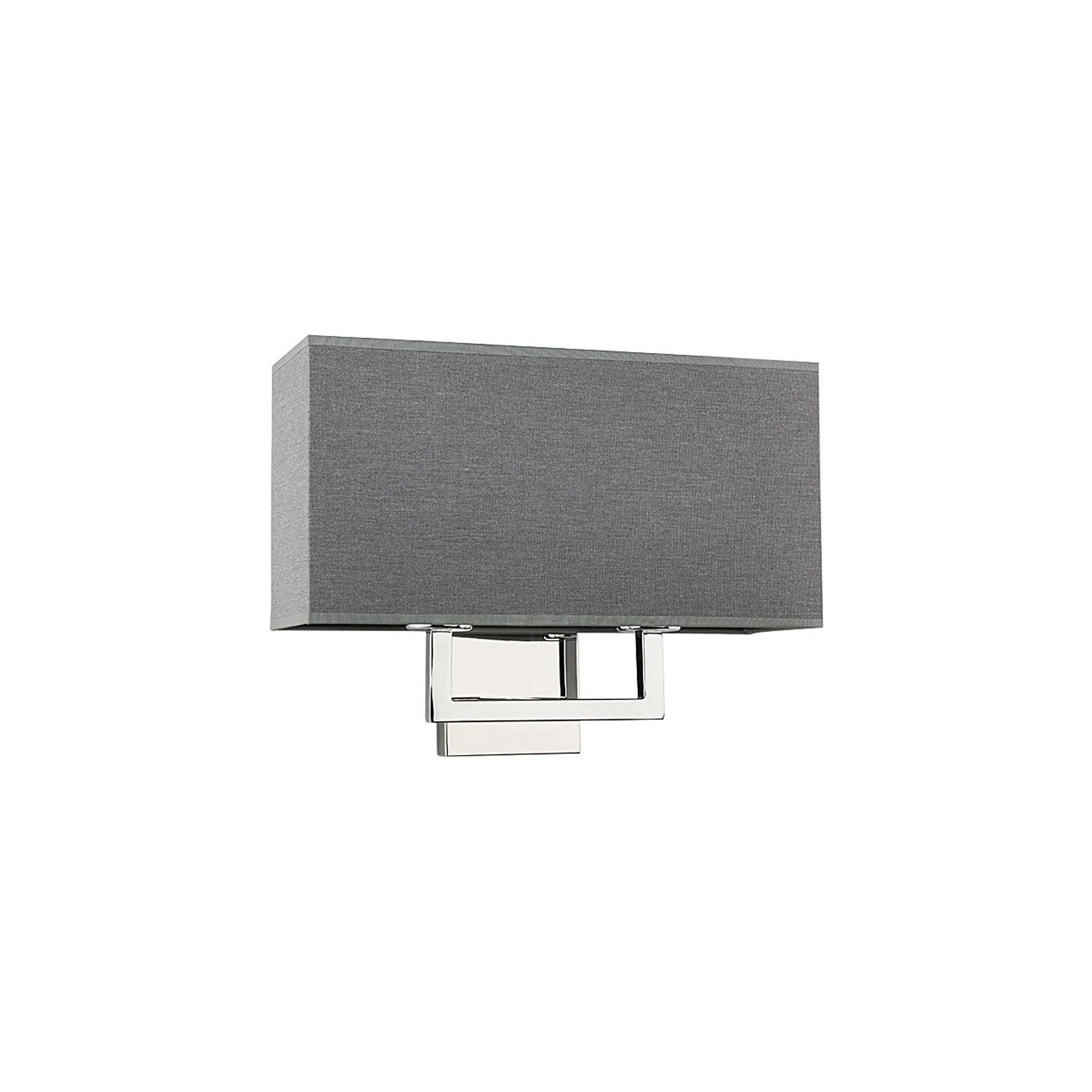 Nowodvorski Kinkiet HOTEL 25W only LED 50/60Hz - Tkanina - Szary