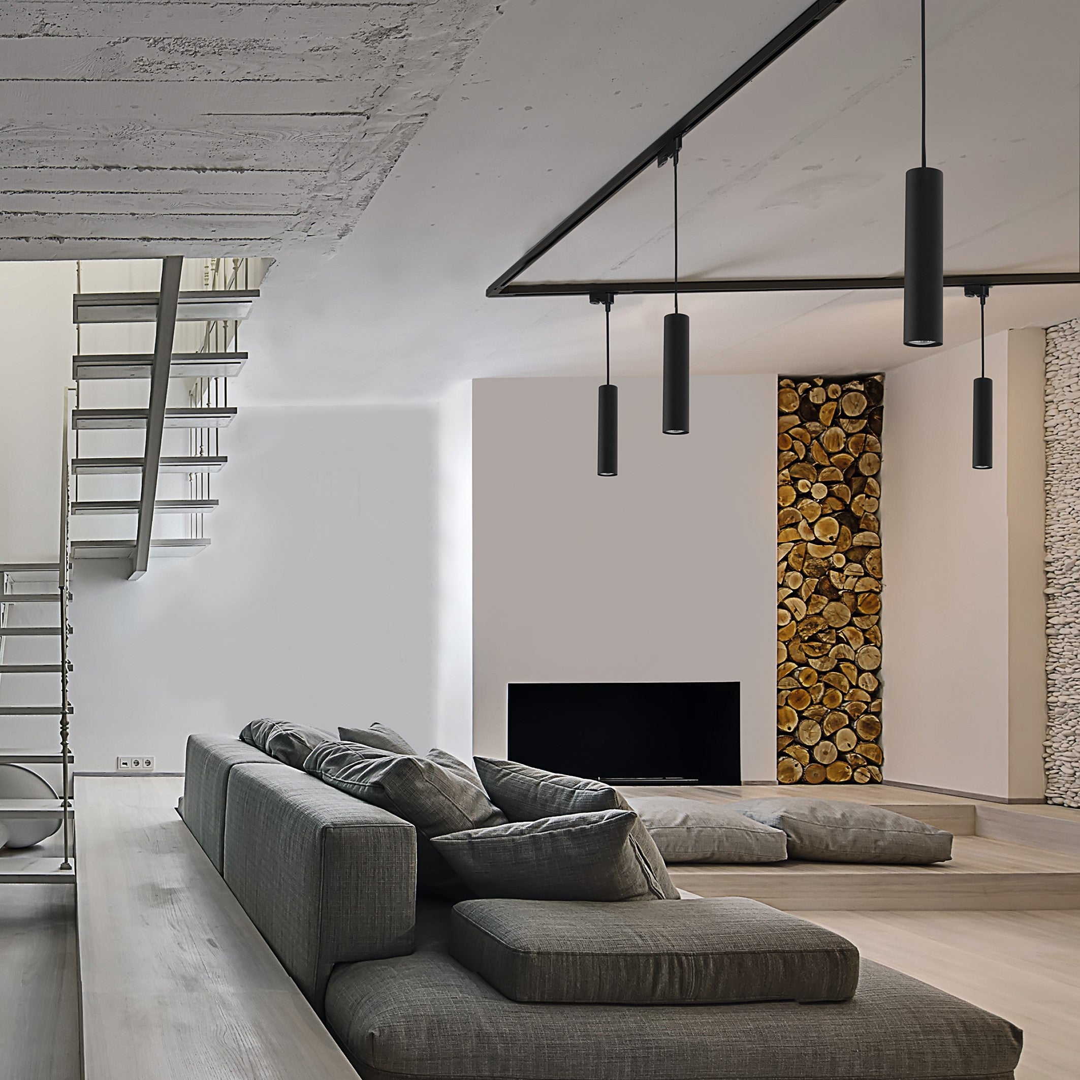 Nowodvorski System szynowy PROFILE EYE 1-obwodowy Profile Lampa 10W only LED - Stal lakierowana - Czarny