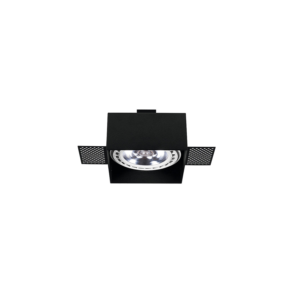 Nowodvorski Lampa downlights podtynkowa MOD PLUS 15W only LED 50/60Hz - Stal lakierowana - Czarny