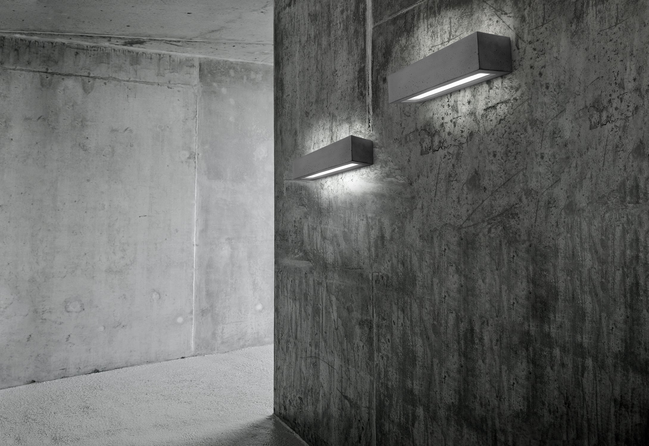 Nowodvorski Kinkiet SOLID 25W only LED 50/60Hz - Beton architektoniczny - Szary
